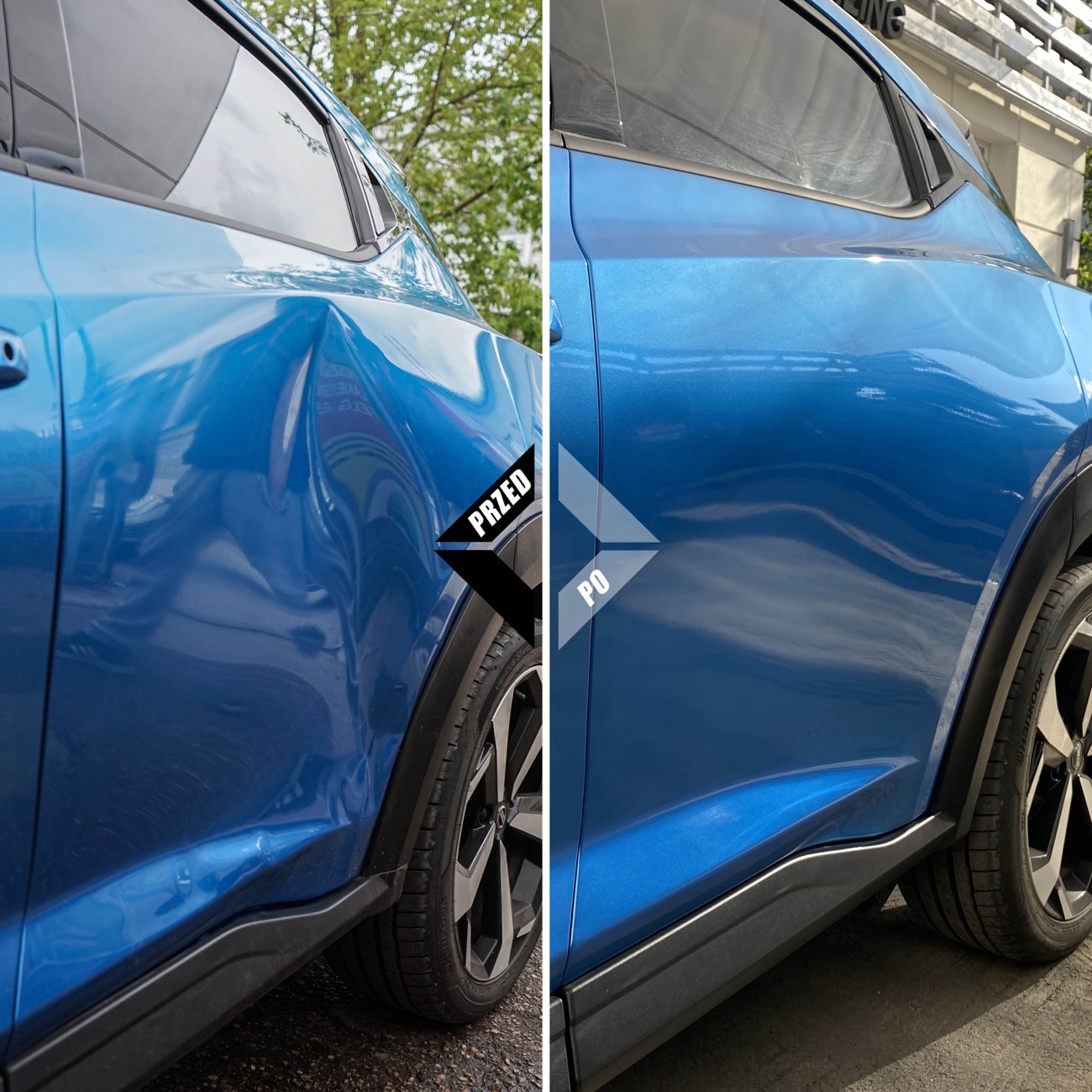 Realizacja Automax - naprawa metodą PDR i drobne naprawy